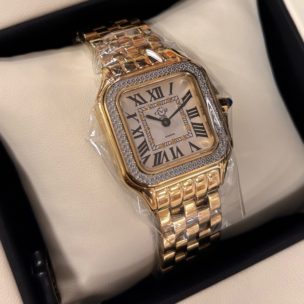 GEVRIL Watch 

GV2 12112B Women's Milan Diamond Swiss Quartz Watch